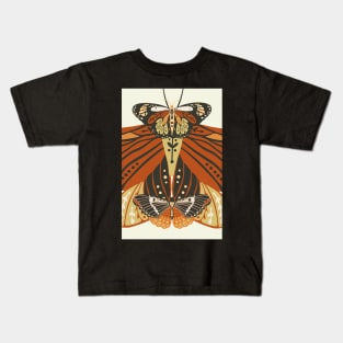 Boho Butterflies collage Kids T-Shirt